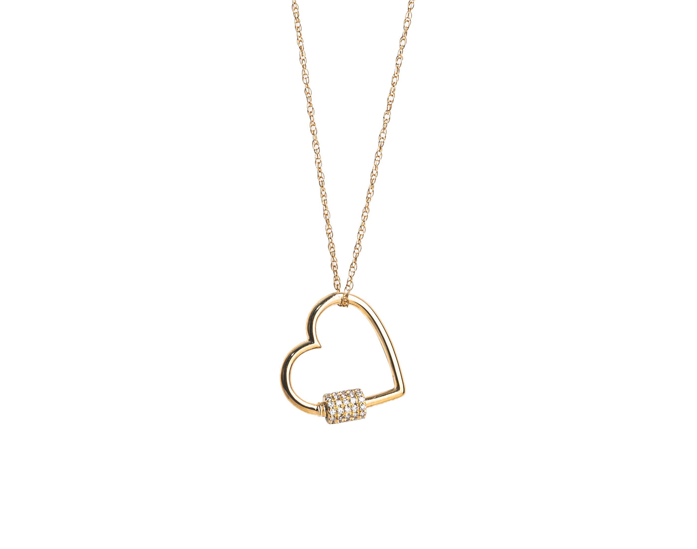 Heart Lock Pendant