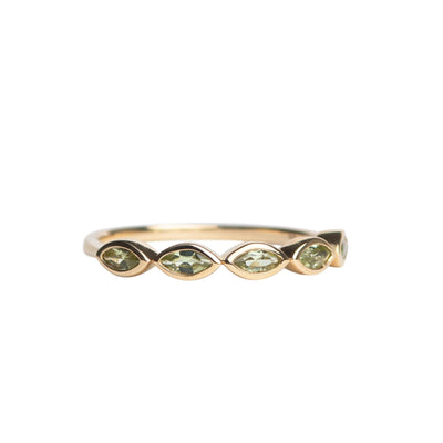 Peridot Marquise Ring