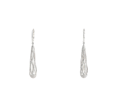 Long Open Drop Earrings