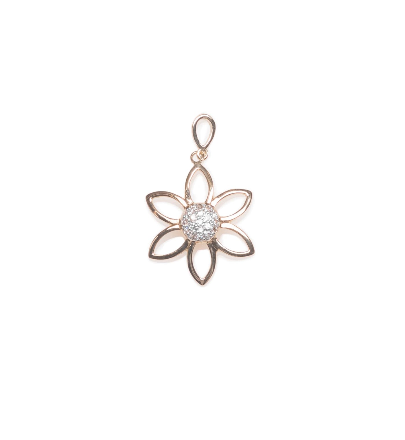 Open Flower Charm/Pendant